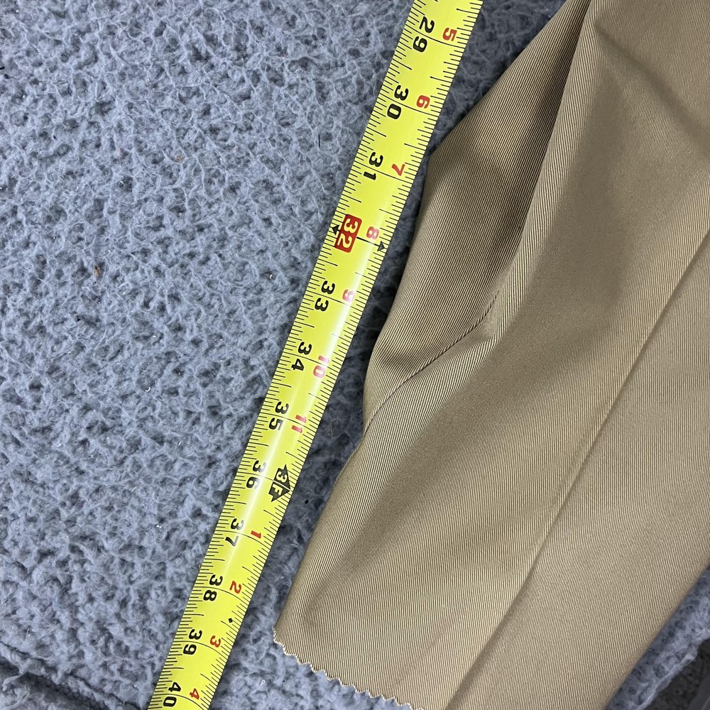 Bills Khakis Pants Mens 30x38 Beige Model‎ 2 Pleated Classic Fit Chino Made USA - Picture 7 of 8